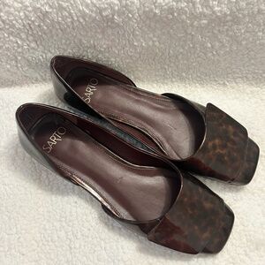 Franco Sarto Women's Tracy Square Toe Flat Ballet